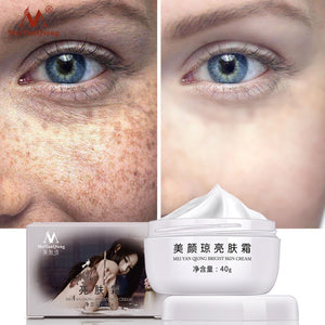 Meiyanqiong Anti Aging Face Care Cream Dark Spot Remover Skin Lightening Cream Dark Skin Care Anti Freckle  Whitening Cream